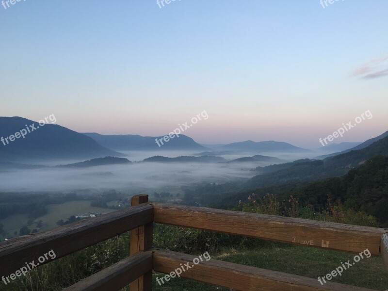 Mountains Valley Mountain Top Mountain Range Season