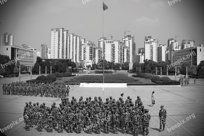 Military Training Campus Freshman Building Flats