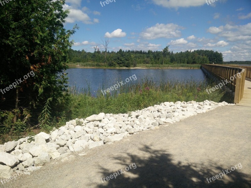 Lake View Lake Water Landscape Nature