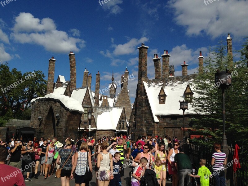 Universal Studios Florida Park Harry Potter