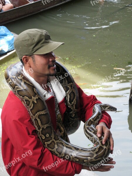 Bangkok Thailand Floating Market Travel Free Photos