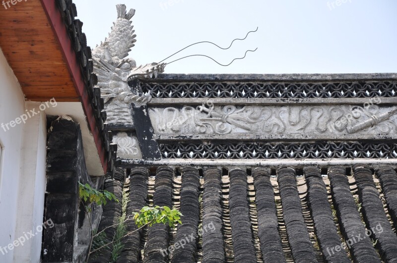 Dragon Eaves Shanghai Decoration Roof