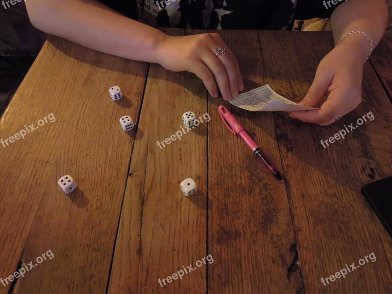 Dice Hands Game Free Photos