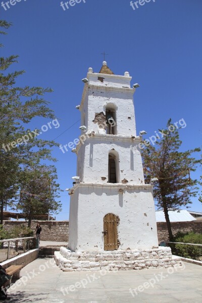 Church San Pedro De Atacama North Northern Chile Aymara