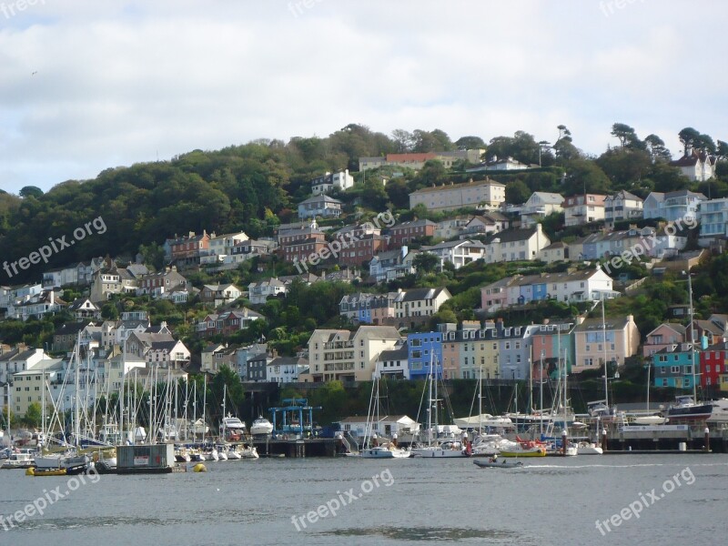 Dartmouth Devon Boats Seaside Sea