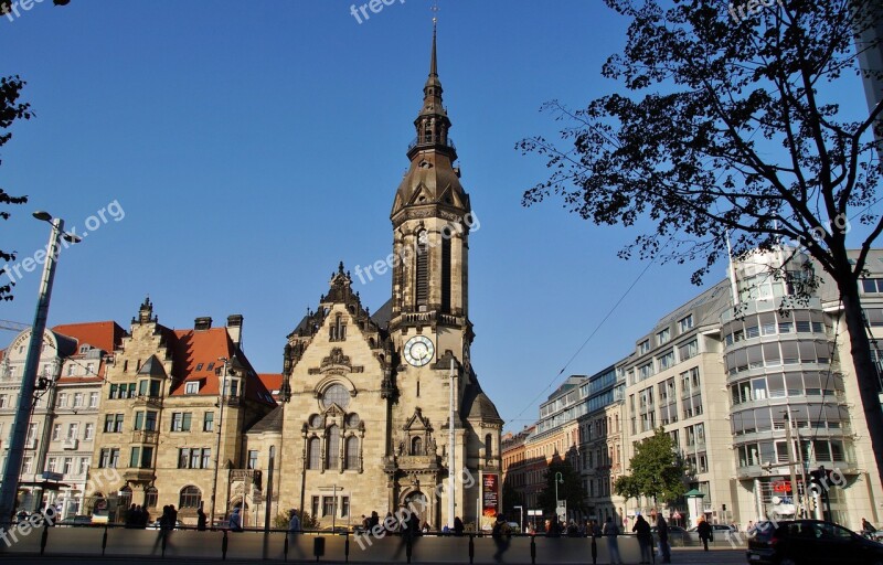 Germany Leipzig City Church History