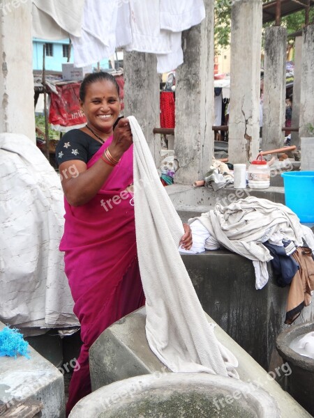 Dhobi India Washer Woman Clothes