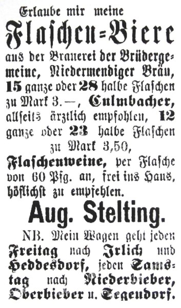 Newspaper Ads Off The Rheinland To