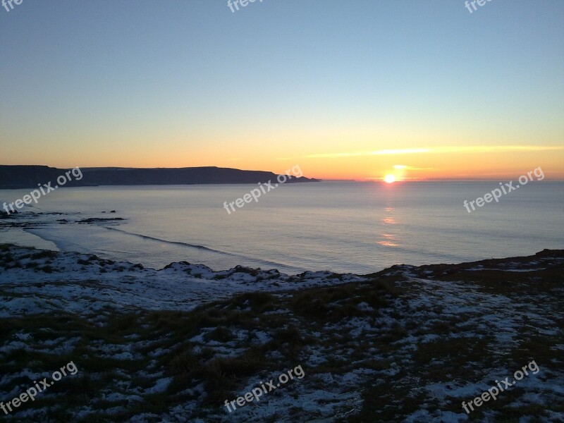 View Nature Sky Evening Sunset