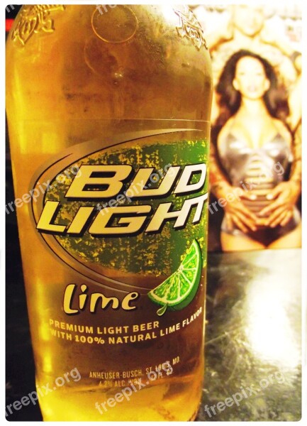 Beer Bottle Alcohol Drink Bud Light