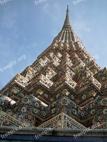 Bangkok Temple Thailand Travel Architecture