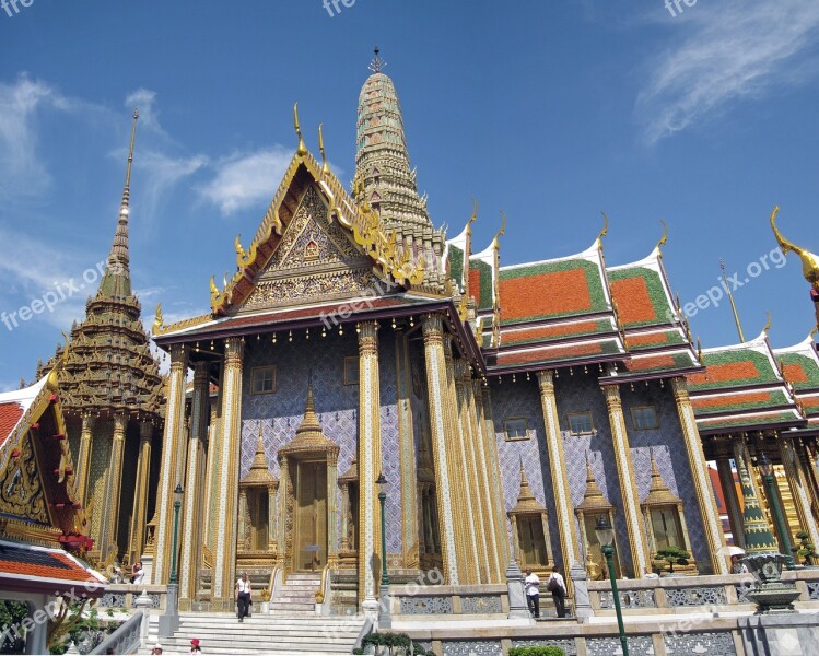 Grand Palace Bangkok Temple Travel Architecture