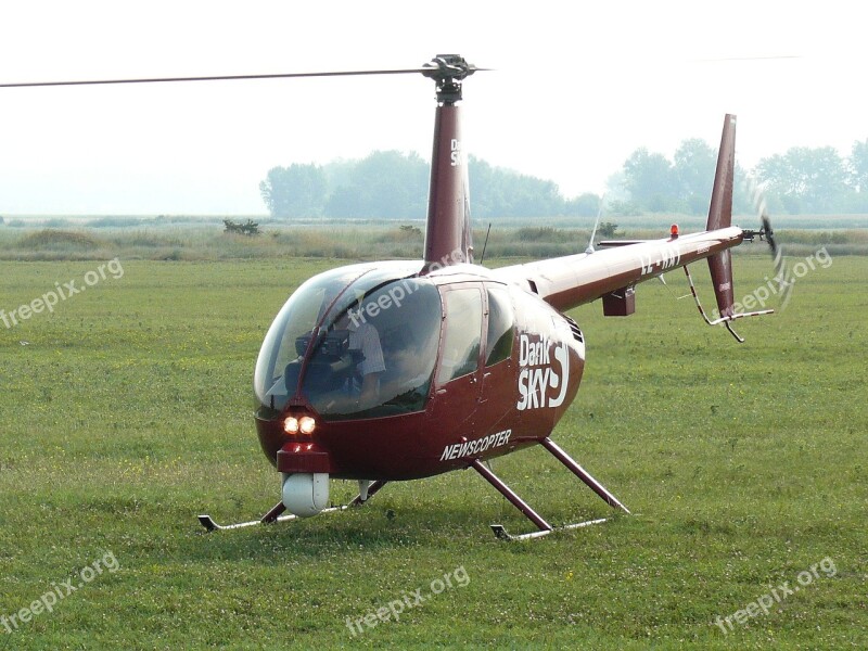 Helicopter R44 Raven Private Helicopter Free Photos