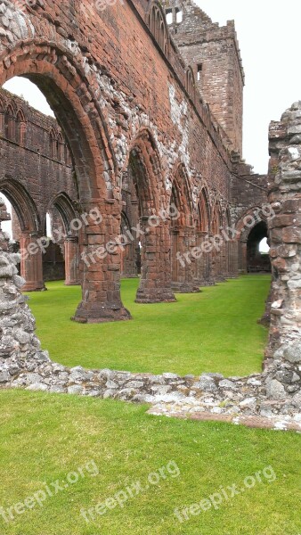 Ruin Church Ruins Gothic Building Church