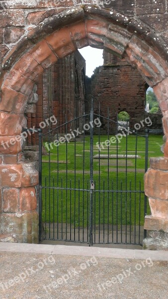 Ruin Church Ruins Gothic Building Church