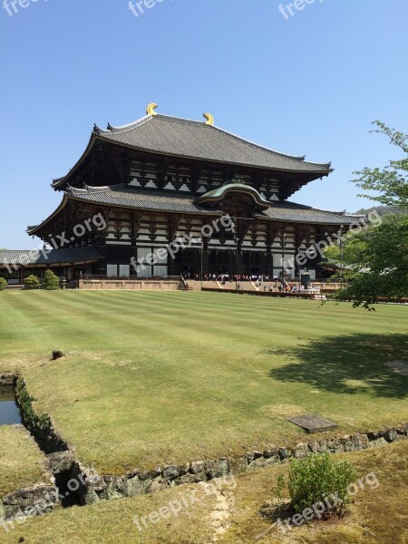 Todai-ji Temple World Heritage Site Nara Free Photos