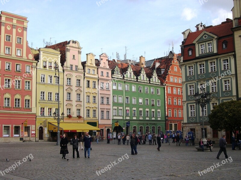 Wroclaw Poland Market Rynek Free Photos