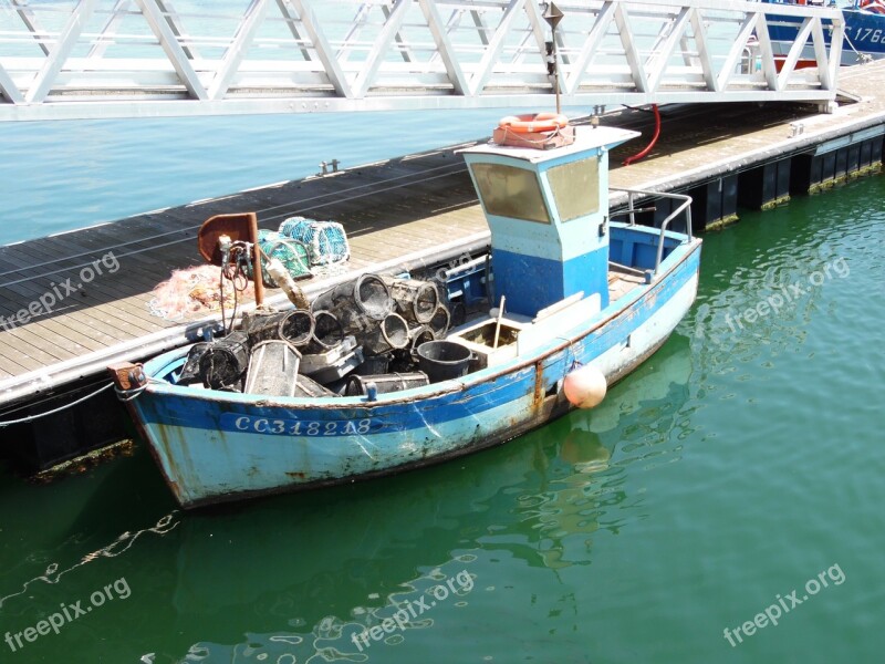 Pot Boat Sea Ocean Fisherman Boat