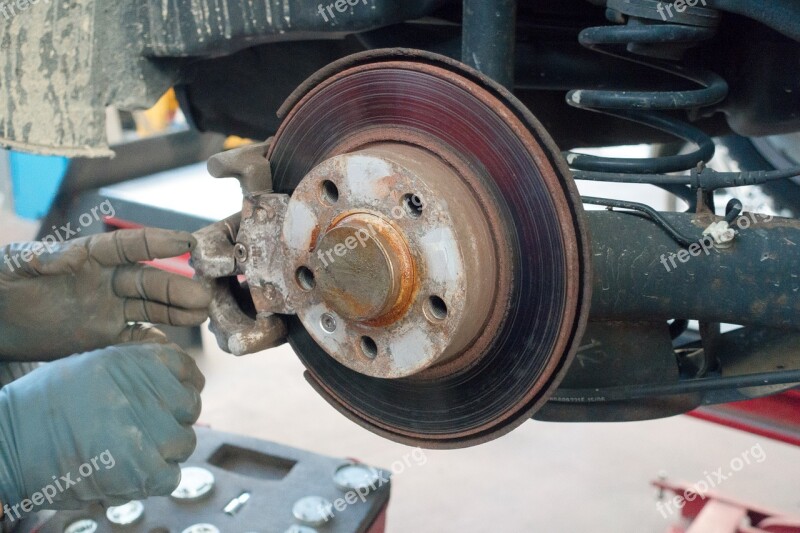 Disc Brake Rust Auto Repair Workshop Repair