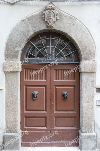 Door Input Wood House Entrance Front Door