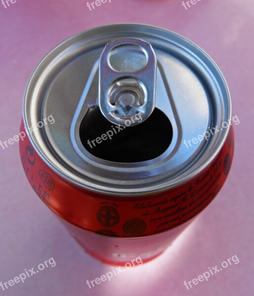 Can Beer Soft Drink Red Can Of Beer