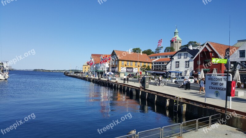 Stavanger Port Sea Norway Harbor