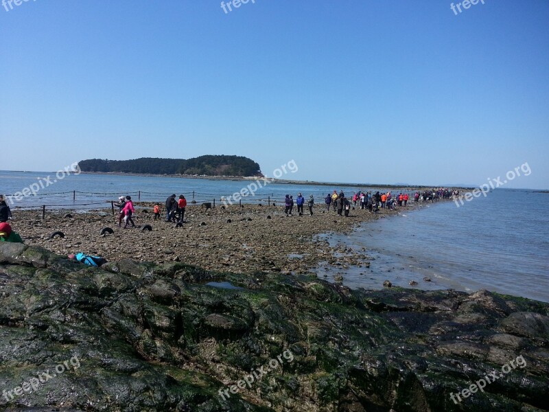 Sea Landscape Sky Beach Stone