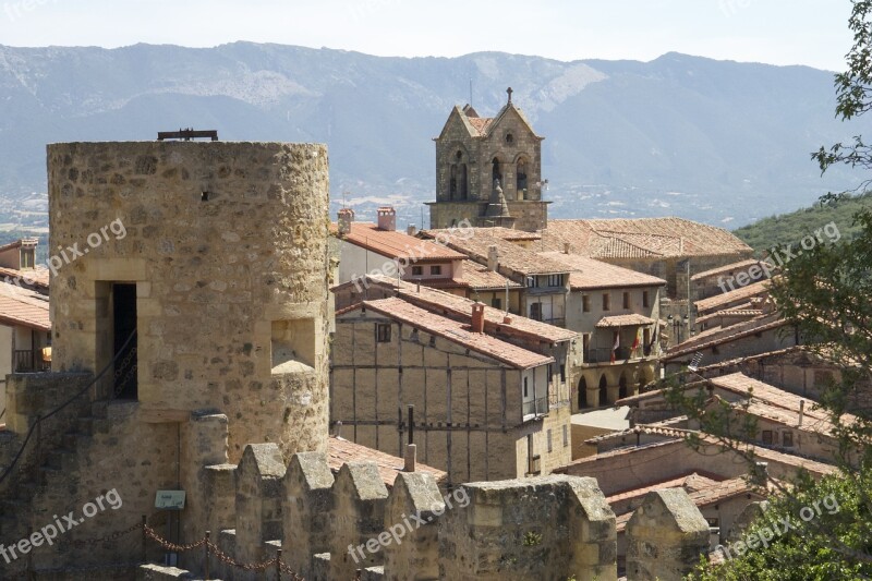 Burgos Castle Fortress Ruins Cerro De San Miguel