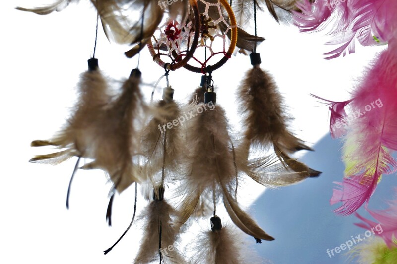 Dreamcatcher Dream Filter Feathers Crafts Free Photos