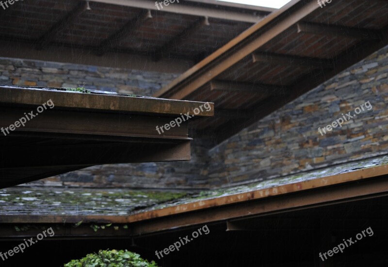 Rain Cornice Eave Architecture Roof