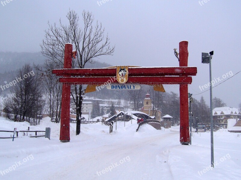 Slovakia Donovaly Winter Snow Free Photos