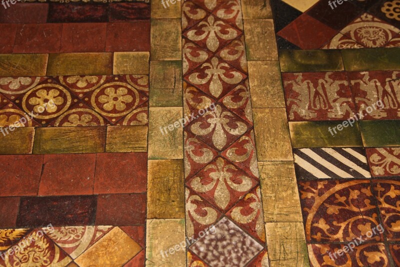 Floor Christchurch Tiles Hand Painting Patterns