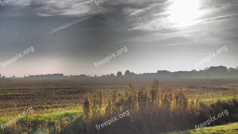 East Frisia Landscape Sky Nature North Sea