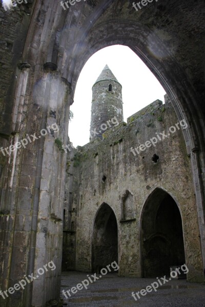 Rock Of Cashel Worship Cathedral Holy Religious