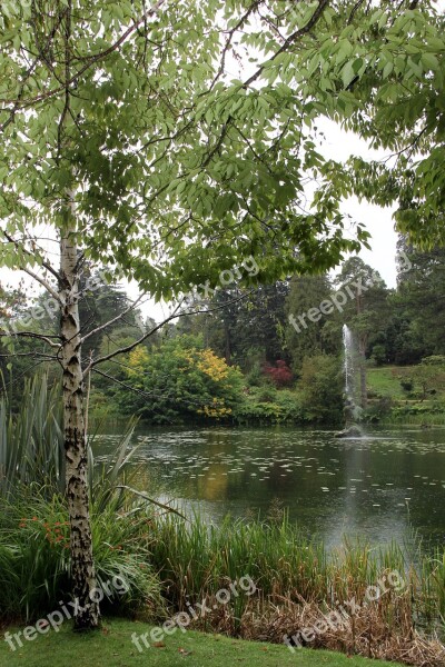 Lake Powerscourt Ireland Grounds Pond