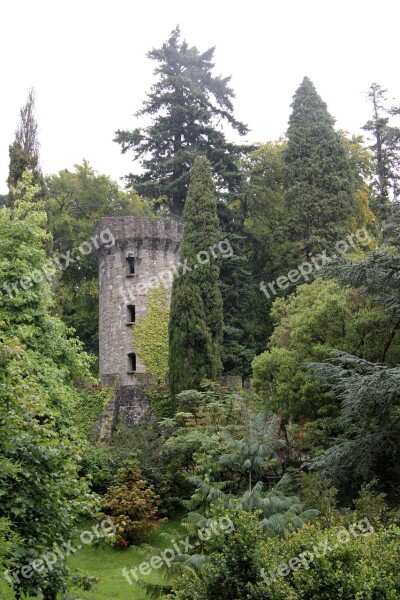 Powerscourt Ireland Irish Tower Fairytale