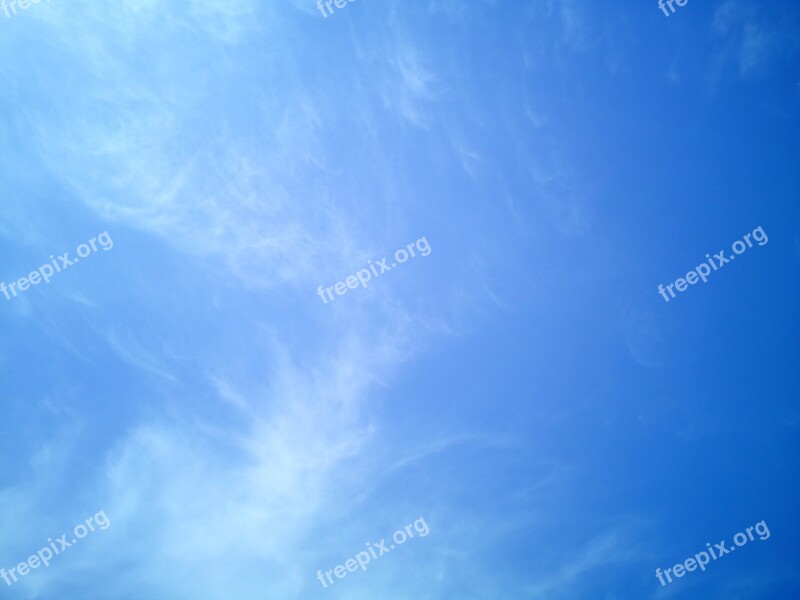 Sky Firmament Blue Background Texture