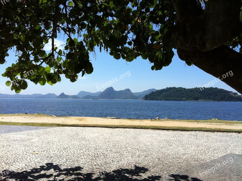 Flamengo Rio De Janeiro Afternoon Summer Holidays