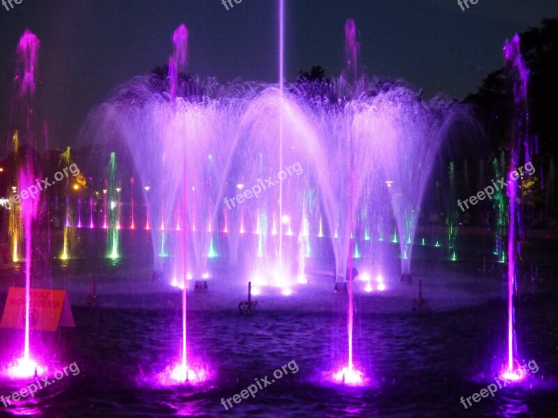 Fountain Water Light Laser Preview