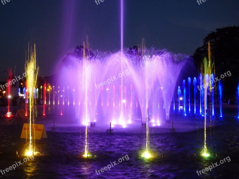 Fountain Water Light Laser Preview