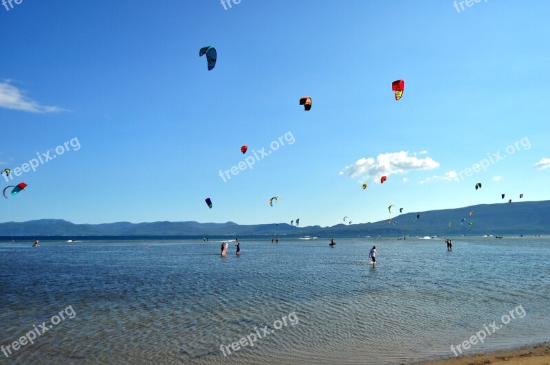 Kitesurfing Mouth Of The Neretva Neretva Delta Croatia Water