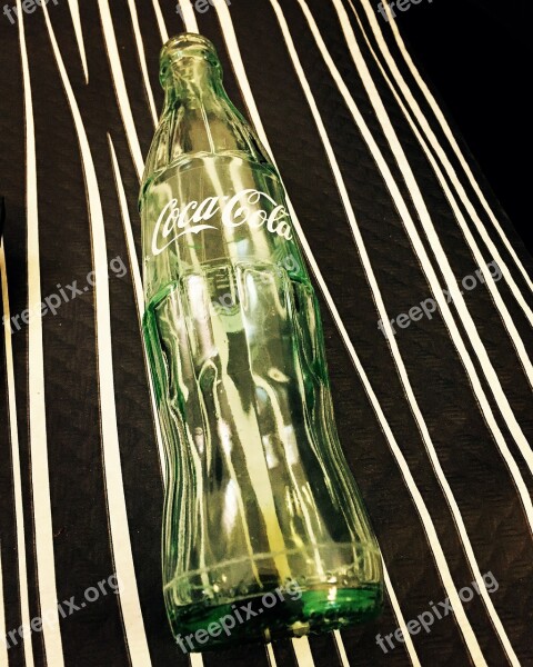 Bottle Glass Coca-cola Empty Liquid