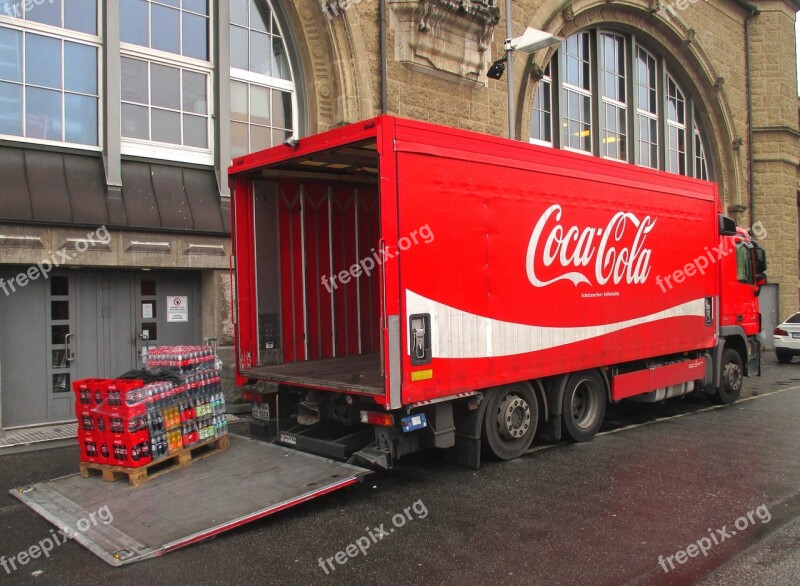 Coca Cola Cola Drink Transport Truck