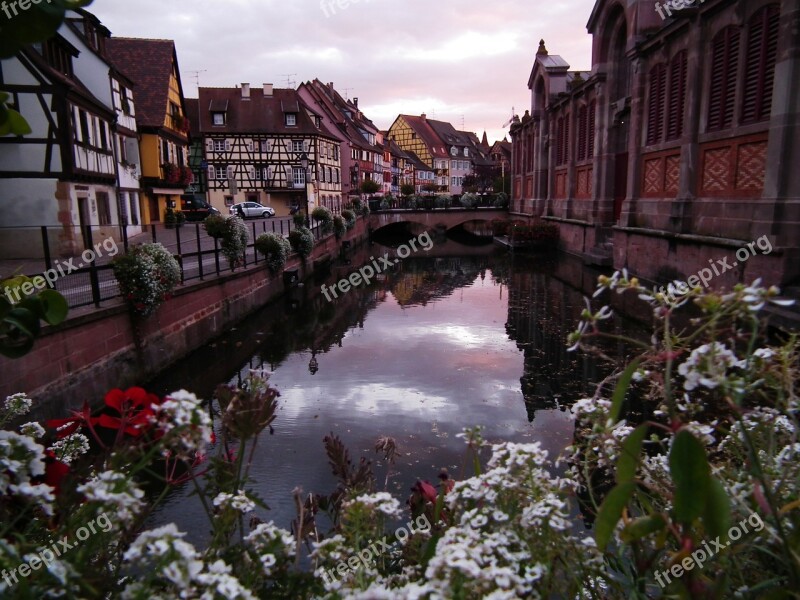 Colmar Alsace France Picturesque Historic Center