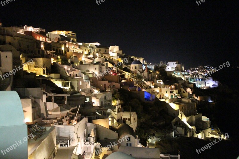 Greece Santorini Island Travel Greek