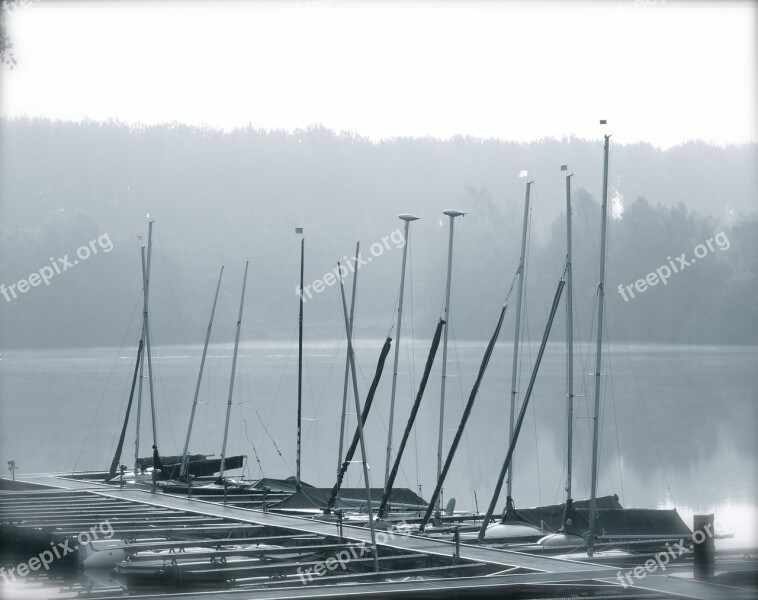 Lake Anchorage Autumn Fog Crap