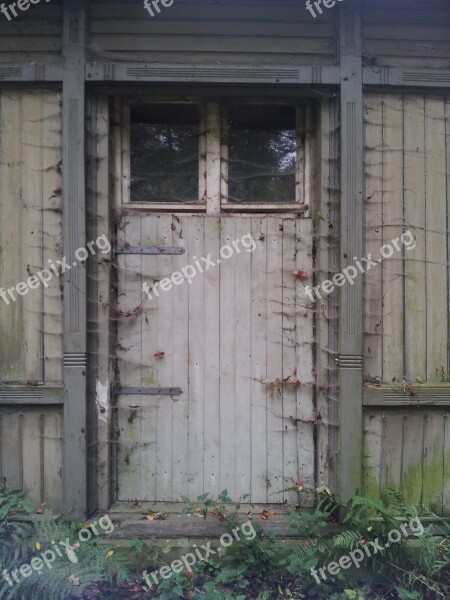 Door Old House Entrance Input Break Up