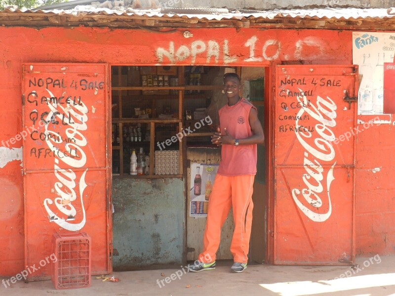 Gambia Locals Street Poverty Man