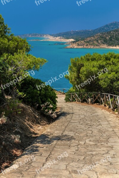 Chia Sardinia Sea The Sky Path