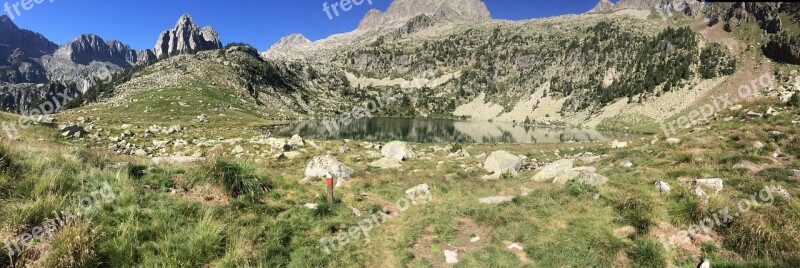 Landscape Mountains Pyrenees High Mountains Posets